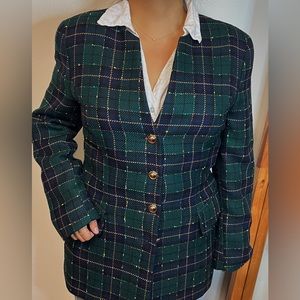 Vintage 100% Wool Italian Blazer